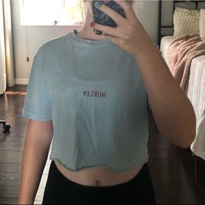 Cropped Hurley t-shirt